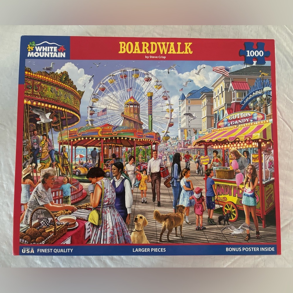 White Mountain 1000 piece puzzle